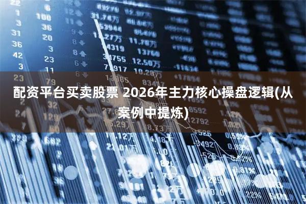 配资平台买卖股票 2026年主力核心操盘逻辑(从案例中提炼)