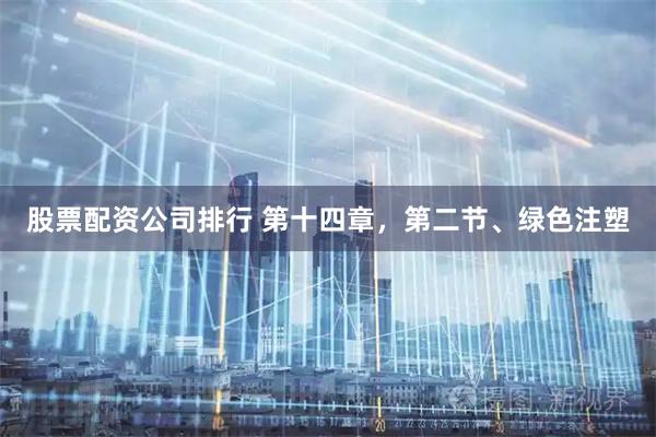 股票配资公司排行 第十四章，第二节、绿色注塑