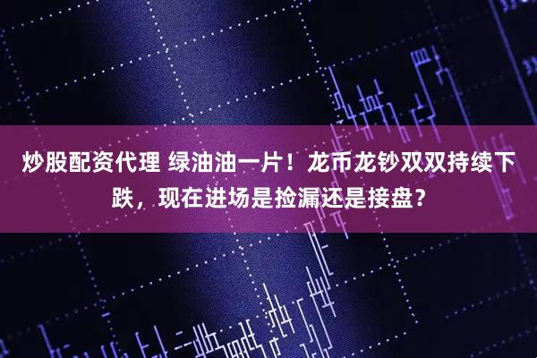 炒股配资代理 绿油油一片！龙币龙钞双双持续下跌，现在进场是捡漏还是接盘？
